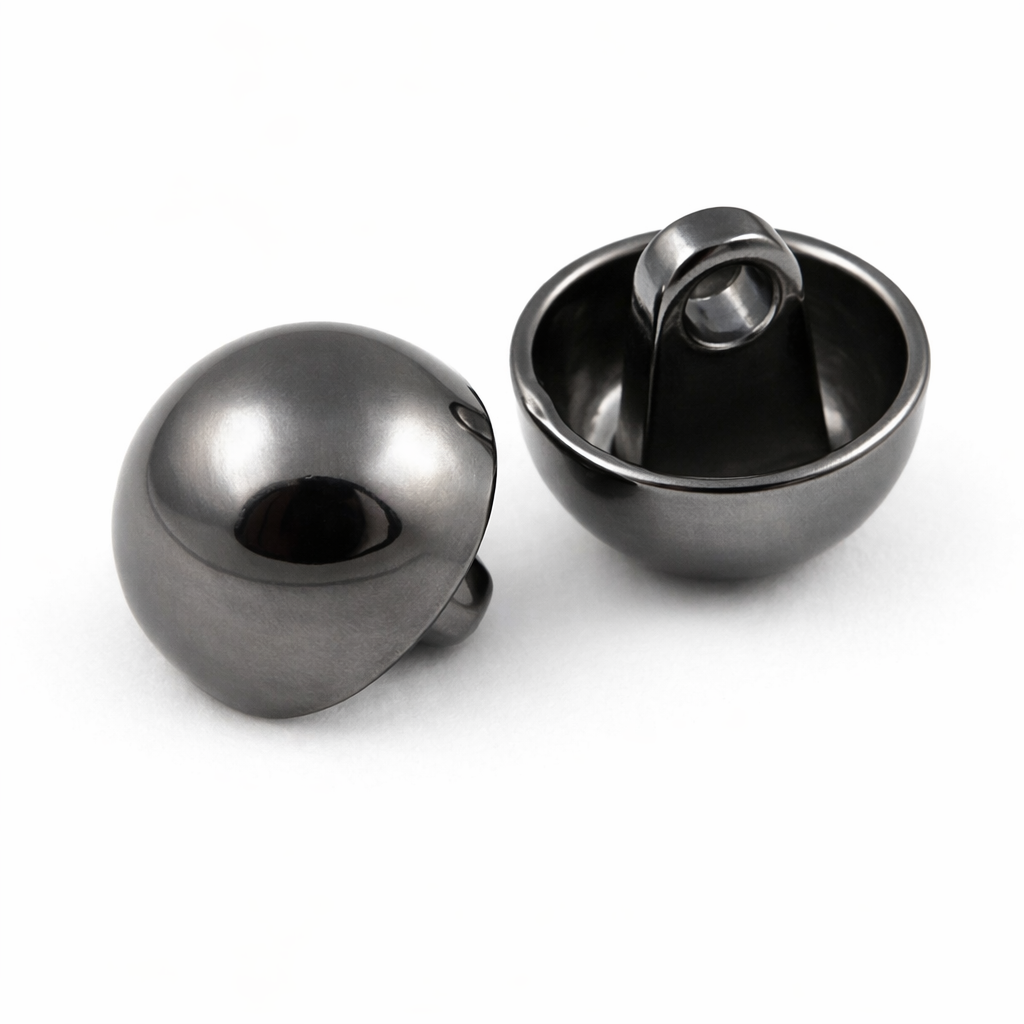 Тъмен никел метални копчета за риза - PB1003 Копчета