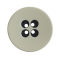 Бели копчета с черни дупки PB0112 / 12мм - 33мм Копчета