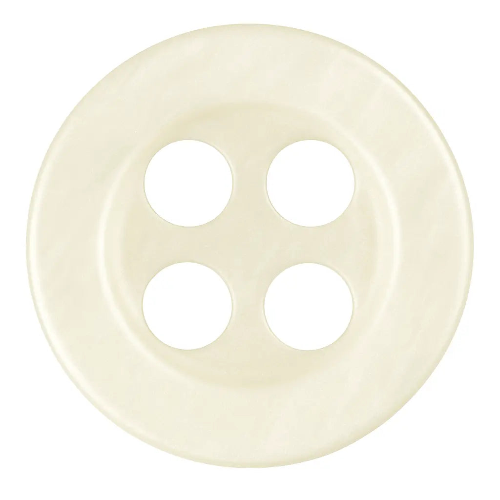 Екрю седефени копчета за ризи от полиестер PB 1021 – 9 мм, 10 мм, 11.5 мм, 12.5 мм Копчета