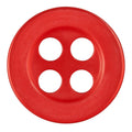 Червени седефени копчета за ризи от полиестер PB 1027 – 9 мм, 10 мм, 11.5 мм, 12.5 мм Копчета