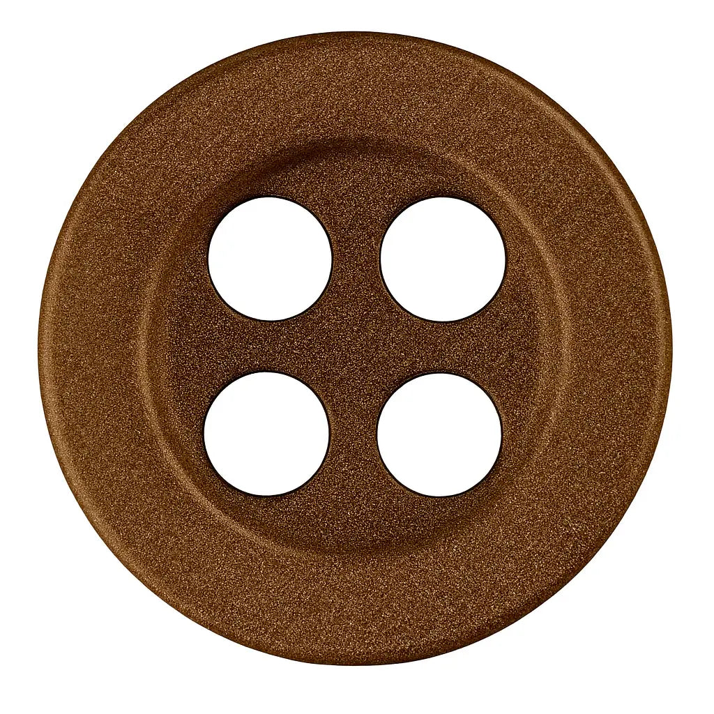 Кафяви седефени копчета за ризи от полиестер PB 1033 – 9 мм, 10 мм, 11.5 мм, 12.5 мм Копчета